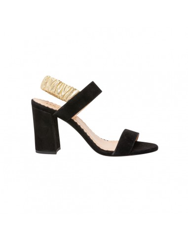 Sandales noires en cuir Froufrou prix