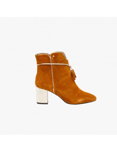 Bottines camel en cuir Illumine 2024