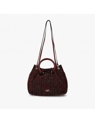 Sac shopper M rouge O-Gemma français