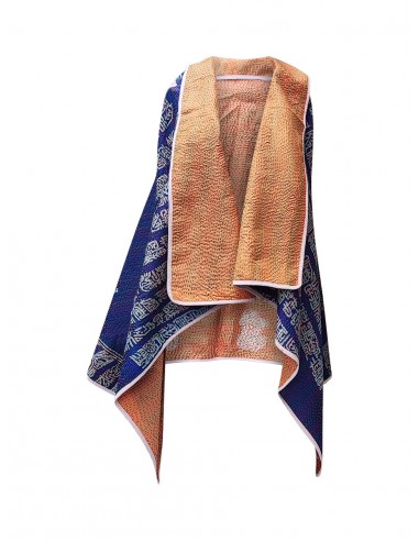 kantha vintage silk cape vaiki en ligne des produits 