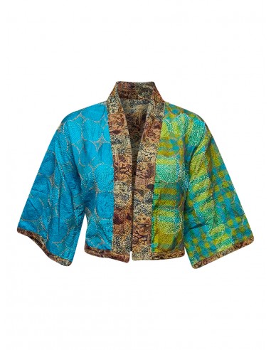 kantha vintage silk bolero fatima les ctes