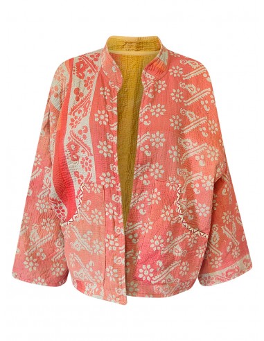 kantha reversible collar vest adhira hantent personnes