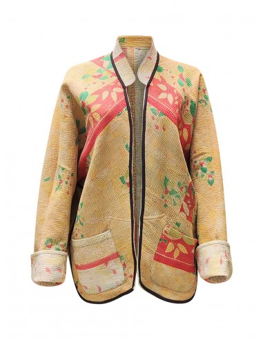 kantha vintage short jacket nirguna en linge