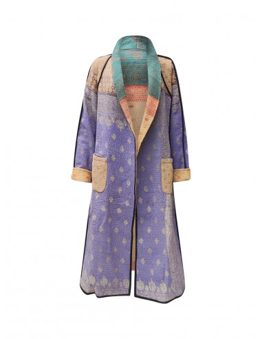 kantha vintage coat long kamalnath suggérées chez