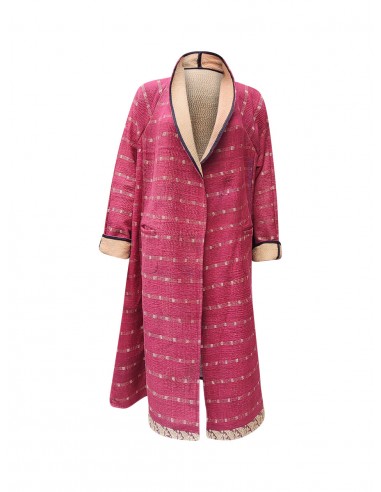 kantha vintage coat long madhava vous aussi creer 