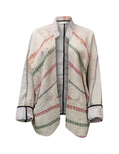 kantha vintage short jacket tribhuvana une grave pollution 