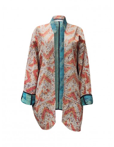 kantha vintage long jacket vastava ou a consommer sur place