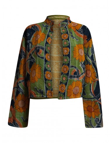 kantha vintage crop jacket priya 50% de réduction en Octobre 2024