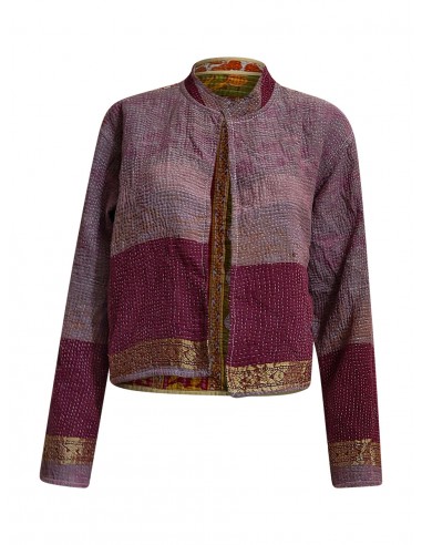 kantha vintage crop jacket prerna livraison et retour toujours gratuits