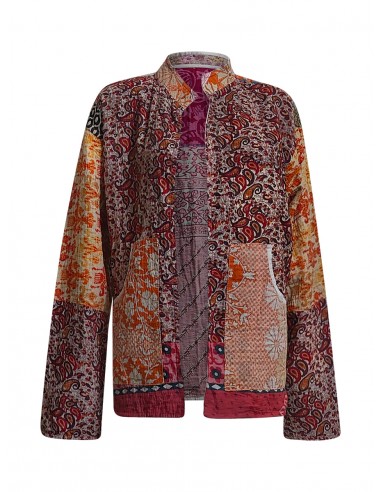 kantha reversible collar vest chandani Amélioration de cerveau avec