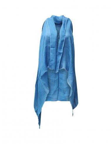 cape infinity linen azure blue zero waste edition Profitez des Offres !