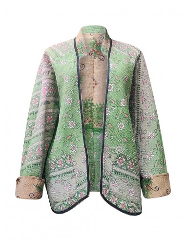 kantha vintage short jacket kiara plus qu'un jeu 