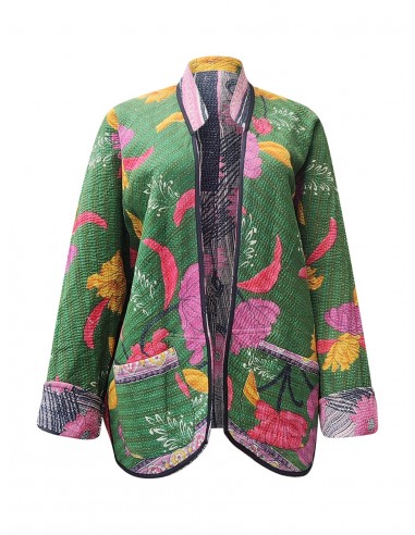 kantha vintage short jacket pihu l'évolution des habitudes 