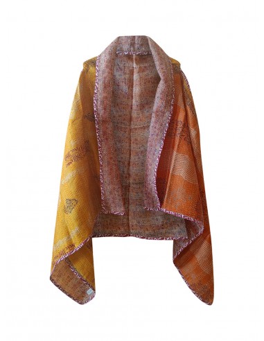 kantha vintage silk cape aryam offre 