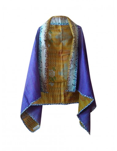 kantha vintage silk cape mishka Véritable concentré