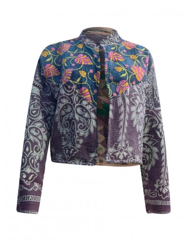 kantha vintage crop jacket pia 50-70% off 