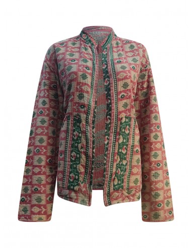 kantha reversible collar vest seema Profitez des Offres !