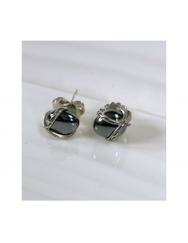 John Hardy Classic Chain Hematite earrings de votre