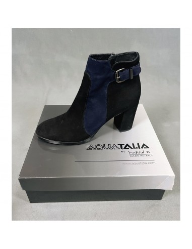 Aquatalia "Elliana" black and navy boots, size 11 à prix réduit toute l'année