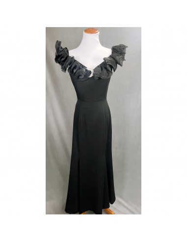 Rose Taft black dress, size XS/S les muscles