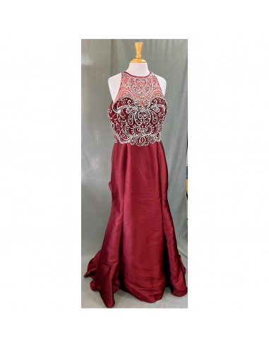 Star Box burgundy dress, size XXL de la marque