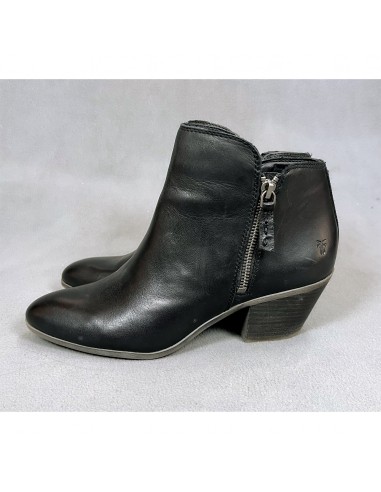 Frye black leather June booties, size 9 Les magasins à Paris et en Île-de-France