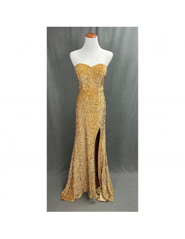 Yulure gold dress, size 4 2 - 3 jours ouvrés.