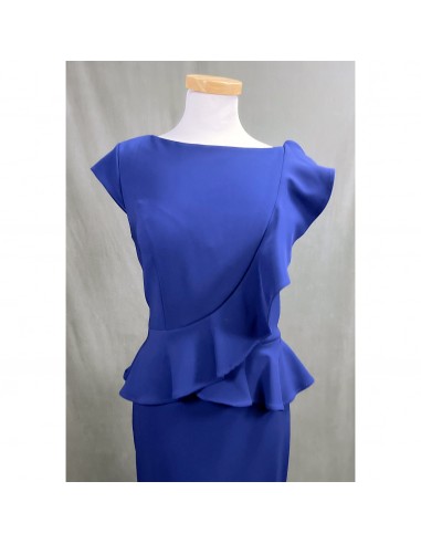 MGNY sapphire blue dress, size 8, NEW WITH TAGS! l'évolution des habitudes 