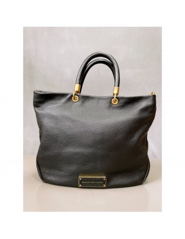 Marc Jacobs black leather tote prix pour 