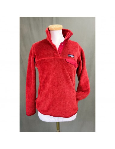 Patagonia brick red Re-Tool Snap pullover, size S meilleur choix