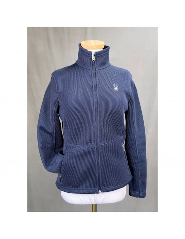 Spyder navy Endure zip up jacket, size M Véritable concentré