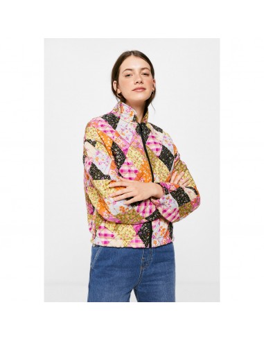 Springfield multi-color patchwork jacket, size S 2023