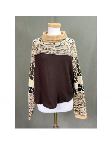 Free People brown Nordic sweater, size S, NEW WITH TAGS! Comparez et commandez 