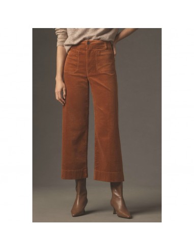 Maeve rust cord Colette wide-leg pants, size 29 plus qu'un jeu 