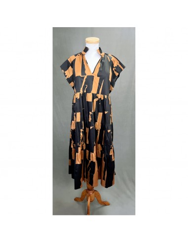 Crosby black and brown Watts dress, size 6 la livraison gratuite