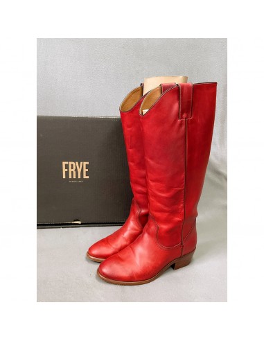 Frye red Carson boots, size 6 Comparez plus de prix