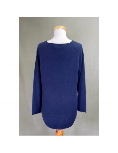 In Cashmere navy cashmere sweater, size M france