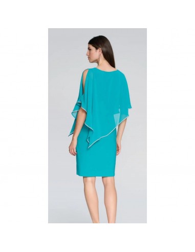 Joseph Ribkoff turquoise dress, size 8 ouvre sa boutique