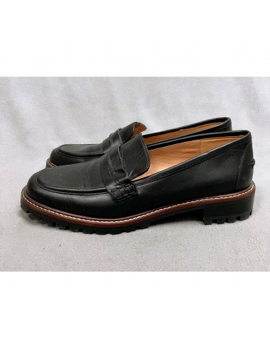 Madewell black leather Corinne Lugsole loafer, size 8, BRAND NEW! des créatures d'habitude