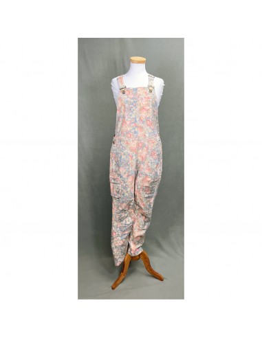 April Cornell floral overalls, size XS de pas cher