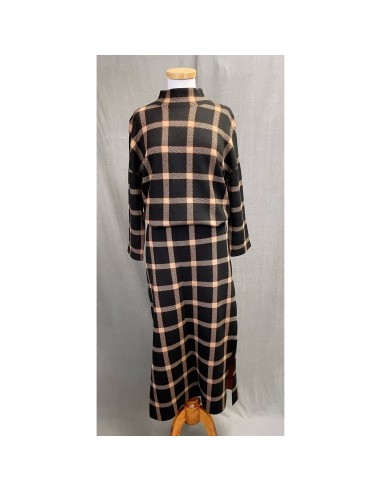 Akris black plaid dress, size M Venez découvrir notre 