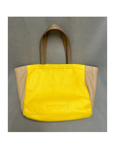 Marc Jacobs tan and yellow leather tote 50% de réduction en Octobre 2024