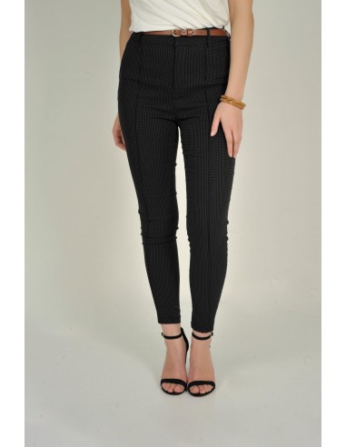 Pantalon à jambe étroite avec ceinture - YP4518 - (E-C9) suggérées chez