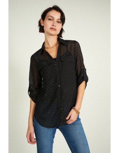 Blouse imprimée en chiffon - PINOT-HOL - (R-B10) acheter en ligne