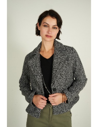 Veste sherpa en tissu bouclé - KOKO - (R-A11) de votre