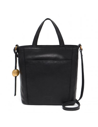 Anna Crossbody Tote in Black basket pas cher