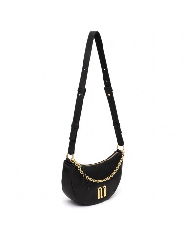 Laila Crescent Crossbody in Black outlet