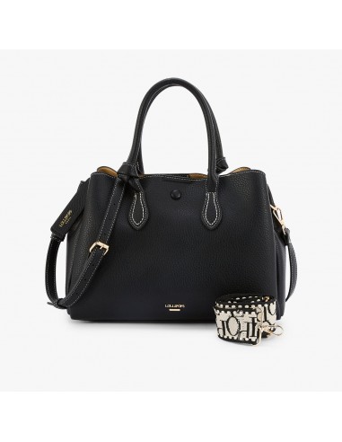 Sac shopper noir Narnin destockage