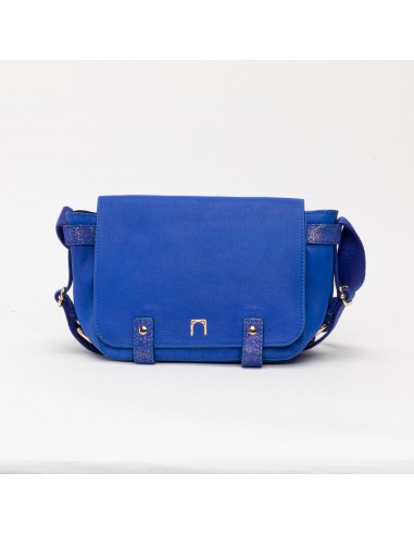 Sac besace bleu en cuir Fiesta chez Cornerstreet bien 